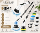 Escova Elétrica CleanPro™ 9 em 1 | Limpeza sem Esforço