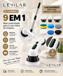 Escova Elétrica CleanPro™ 9 em 1 | Limpeza sem Esforço